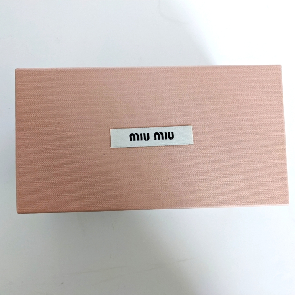 MIU MIU Retro Round Rhinestone Studded Sunglasses Black Délice Y2K - Picture 12 of 17